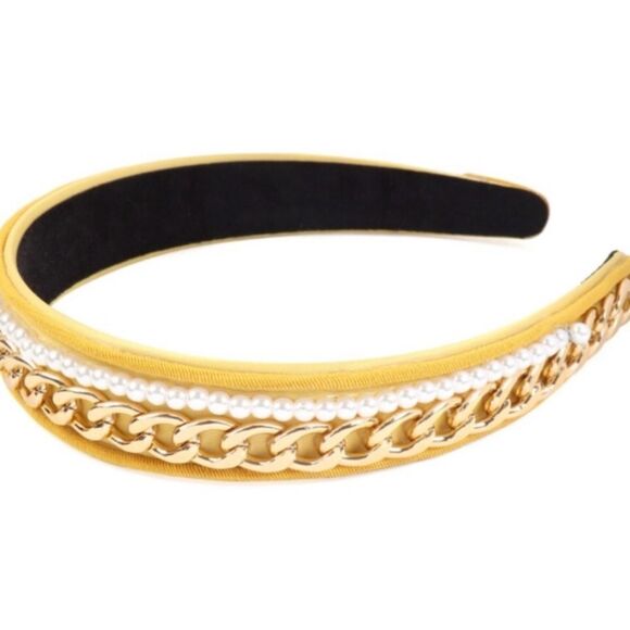 Luxe Gold Headband - Picture 2 of 3